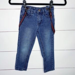 Truly Scrumptious Jeans and Suspenders